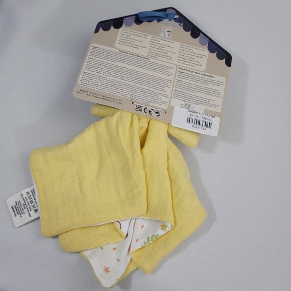 Tikiri Giraffe Lovey Security Blanket With Teether - Picture 7 of 10